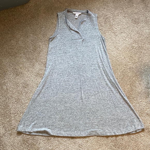 EUC Womens Small Pool/Beach Casual Dress. Flowy, Gray - Picture 2 of 5